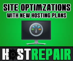 Free Site Optimizations with new hosting plans